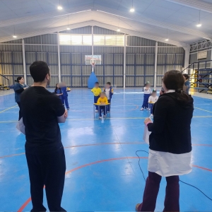 Estudiaste de Primer Ciclo participan en actividades culturales y deportivas 